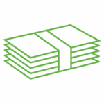 stack of cash icon