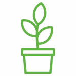 Potted plant icon