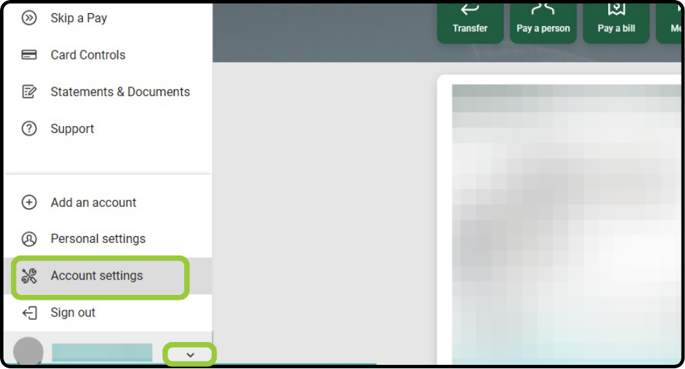 Desktop instructions: verify micro deposits